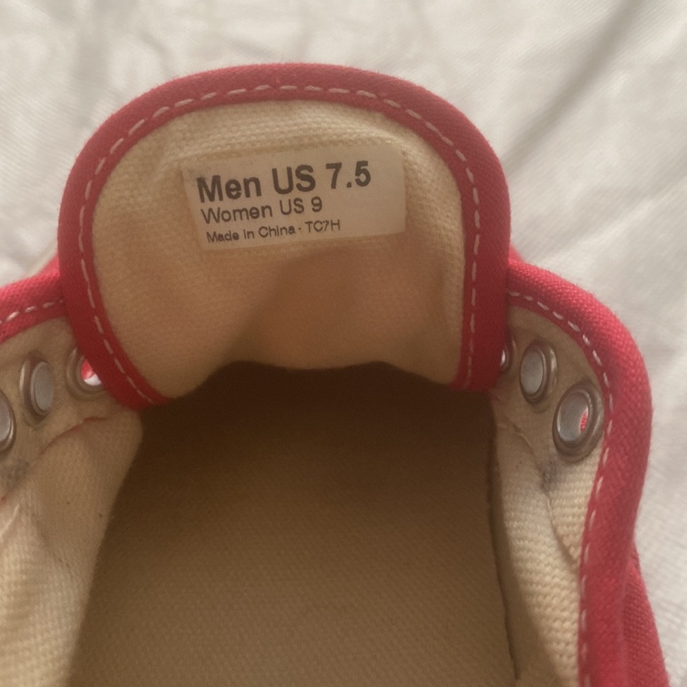 Red Vans - Picture 3 of 5